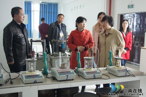 教育部职教中心研究所调研泸县建校国示建设工作(图1)