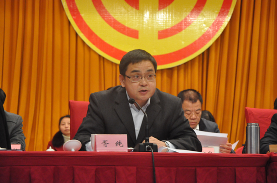 泸州市工会第六次代表大会隆重开幕(图3) 泸州市工会第六次代表大会隆重开幕(图3)