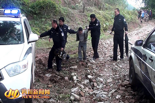 宜宾男子枪击钓鱼者头部&nbsp;向警察泼硫酸拒捕(图6)