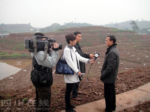 合江县大桥镇迎来14家新闻媒体集中参观采访(图3)