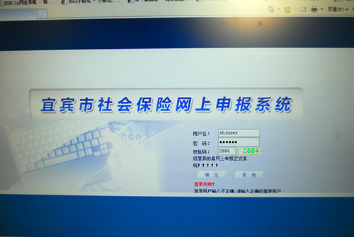 宜宾社保申报上网&nbsp;步入全省前列(图1)