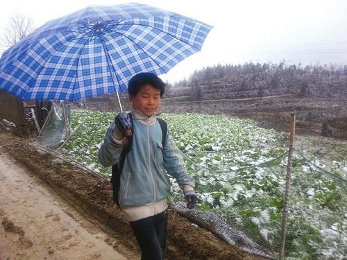 冷空气来袭 川南部分地区降今冬第一场雪(图)(图2) 冷空气来袭 川南部分地区降今冬第一场雪(图)(图2)