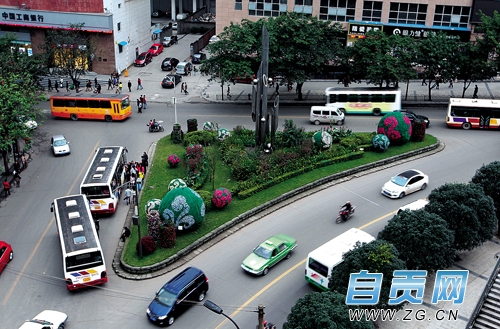 记者探访自贡六大节点改造进度(图3)