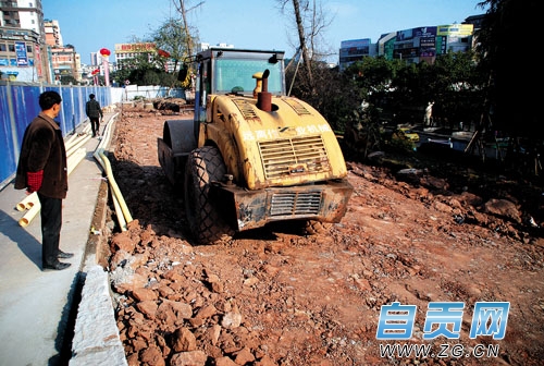 记者探访自贡六大节点改造进度(图4)