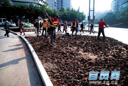 记者探访自贡六大节点改造进度(图12)