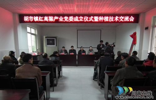 胡市镇:成立红高粱产业党委(图2) 胡市镇:成立红高粱产业党委(图2)