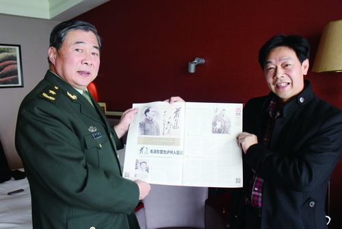 酒城新报专访刘建将军：外公朱德的泸州缘(图1)