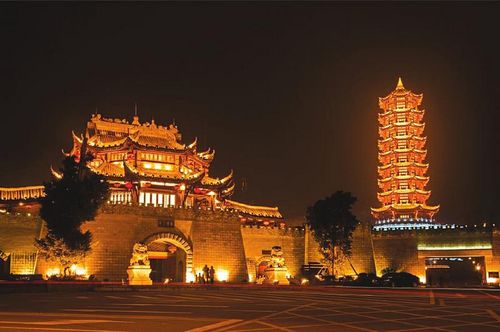 隆昌北关景区天运楼将在春节前开放(图1)