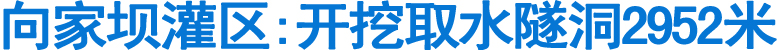 向家坝灌区:开挖取水隧洞2952米(图1)