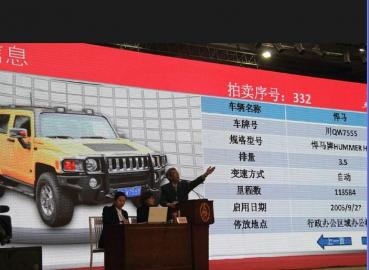 五粮液女员工 50.2万拍走绝版悍马(图1) 五粮液女员工 50.2万拍走绝版悍马(图1)