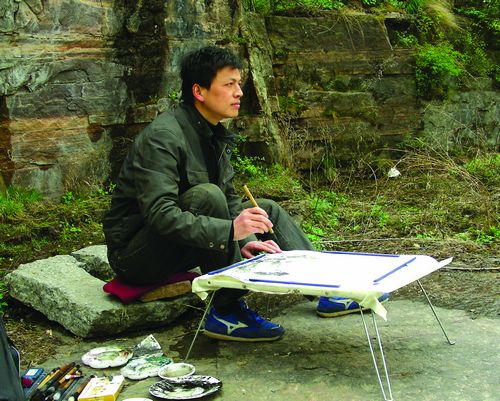 水墨绘家乡:国画大家王跃奎泸州印象(图3)