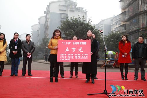 龙马潭区举行“三下乡”活动集中启动仪式(图2)