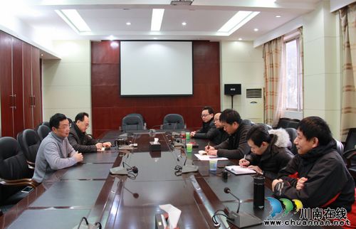 宝兴县卫生局到泸医附院联系对口支援(图1)