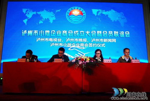 搭建平台共谋发展 泸州市小微企业商会成立(图3) 搭建平台共谋发展 泸州市小微企业商会成立(图3)