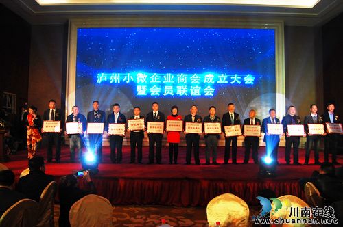 搭建平台共谋发展 泸州市小微企业商会成立(图1) 搭建平台共谋发展 泸州市小微企业商会成立(图1)