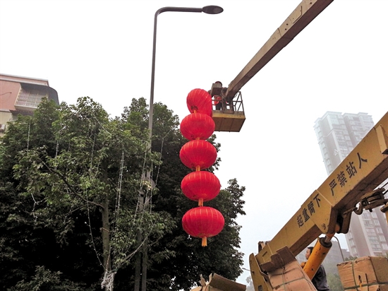 今年春节 城区亮化主打“节约牌”(图1) 今年春节 城区亮化主打“节约牌”(图1)