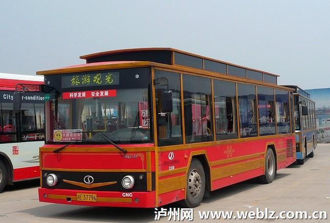 泸州公交旅游观光线路即日调整(图1)