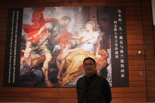 央视老故事频道关注自贡籍画家李小华（图）