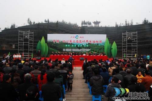 中国·四川第二届茶叶开采活动周在纳溪举行(图1) 中国·四川第二届茶叶开采活动周在纳溪举行(图1)
