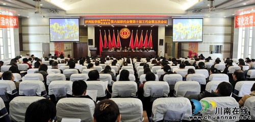 泸医附院隆重召开第六届职代会暨第十届工代会第五次会议(图3) 泸医附院隆重召开第六届职代会暨第十届工代会第五次会议(图3)