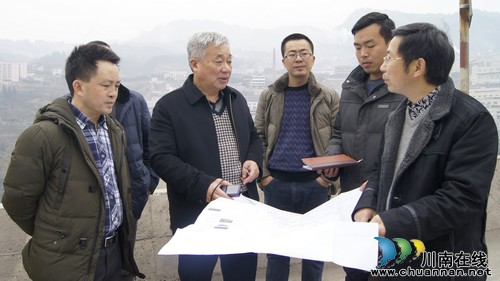 专家组调研古蔺县二郎镇地质灾害防治工作(图1)