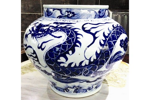 宜宾古玩市场现元青花大器
