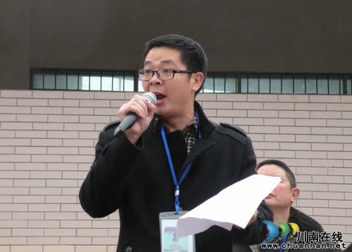 泸县一中高考百日誓师大会“励志”声高(图3) 泸县一中高考百日誓师大会“励志”声高(图3)