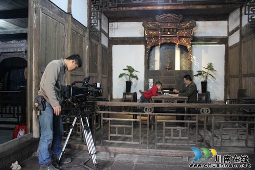 央视《故乡》栏目到泸州合江县拍摄《丁正耕与我的家乡》(图2)