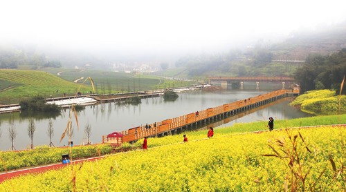神来之笔天上有&nbsp;花田酒地见清溪(图4)