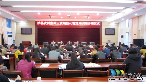 泸县举办农村三资规范化管理培训班(图1)