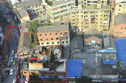 内江天津街危房改造7月中旬完成(图1)