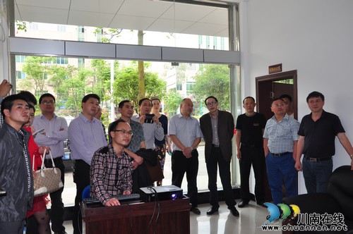 南充市南部县考察组到泸县考察农村产权制度改革(图1)