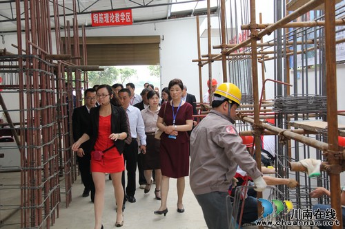 泸县建校国示建设省级中期督导获好评(图2)