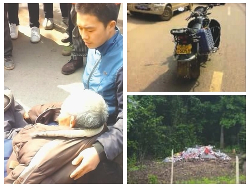 泸州:为证扶人小伙撞倒老父&nbsp;老人家属刨出尸体求真相