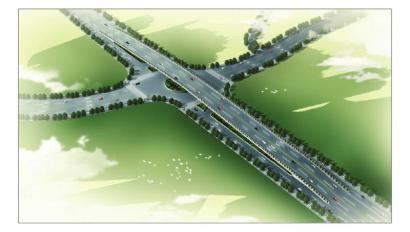 泸州江阳南路跨线立交本月20日动工(图2)
