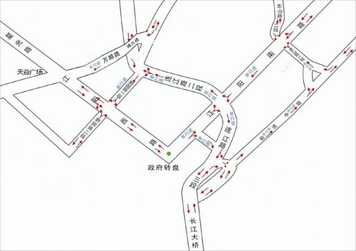 泸州江阳南路跨线立交20日动工 5路段交通管制(图1) 泸州江阳南路跨线立交20日动工 5路段交通管制(图1)