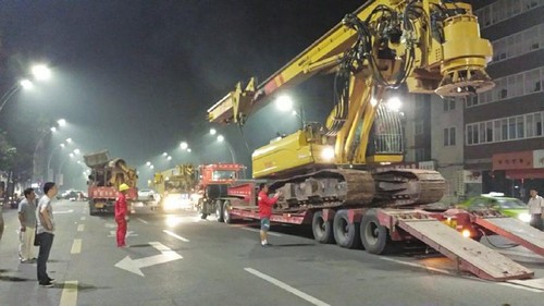 泸州江阳南路跨线桥今晨开建&nbsp;预计11月底完工(图1)
