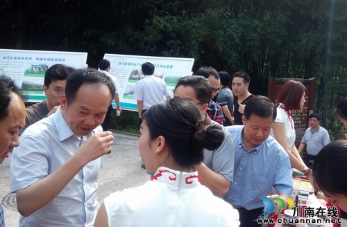 "早春二月"特早茶亮相川林会 受到好评(图3) "早春二月"特早茶亮相川林会 受到好评(图3)