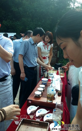 "早春二月"特早茶亮相川林会 受到好评(图5) "早春二月"特早茶亮相川林会 受到好评(图5)