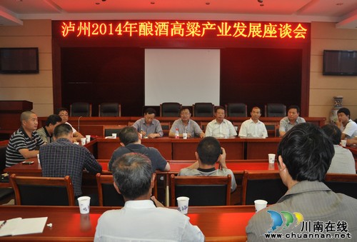泸县召开全市2014年酿酒高粱产业发展观摩座谈会(图2)