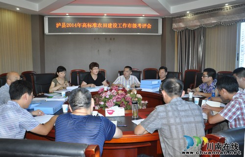 泸县2014年高标准农田建设项目顺利通过市级考评(图3)