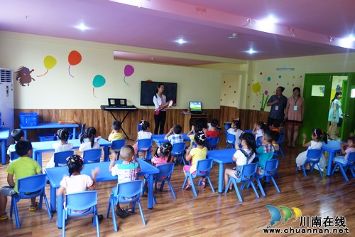 泸州:张坝第一所公立幼儿园正式开园(图1) 泸州:张坝第一所公立幼儿园正式开园(图1)