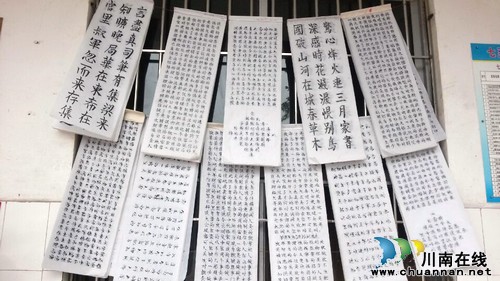 泸州：华阳学校成功举办教师个人书画展(图3)