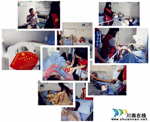 泸医附院中秋送福礼 莫让住院老人孤独(图2) 泸医附院中秋送福礼 莫让住院老人孤独(图2)