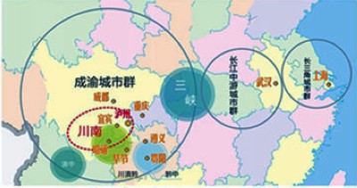 "长·经"战略泸州跻身哪个城市群更能成"头狼"?(图7)