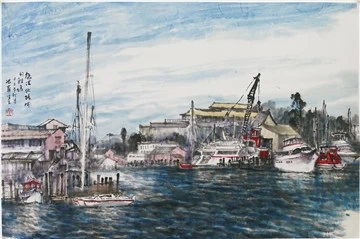 月底泸州画家邓世华家乡办画展展示旅美新作(图3)