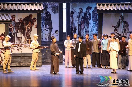 话剧《蒋兆和》北京首演获好评(图2)