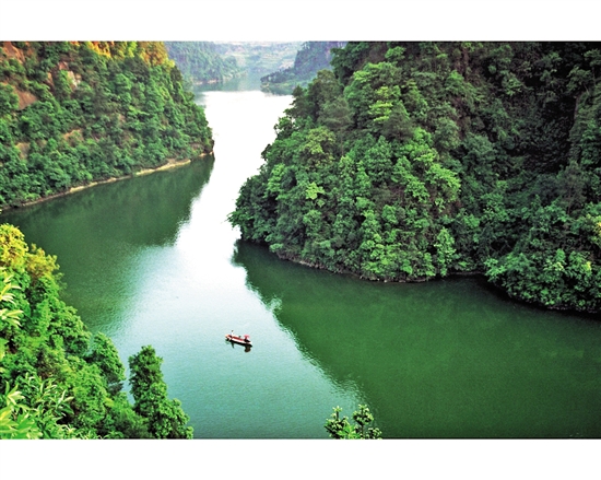 威远穹窿地貌旅游综合体：漫步云端&nbsp;踏水看山&nbsp;这里，是旅行的(图3)