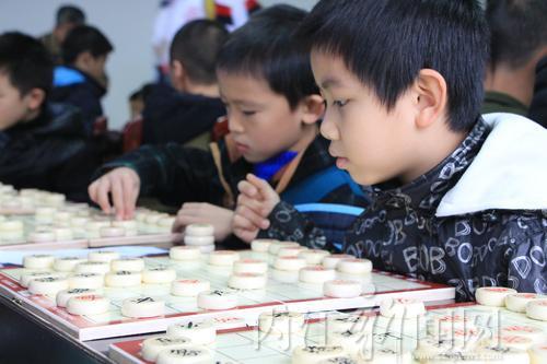 内江举办首届中小学生象棋赛(图3) 内江举办首届中小学生象棋赛(图3)
