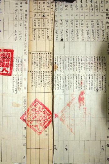 新中国第一代《土地房产所有证》现身泸州(图1) 新中国第一代《土地房产所有证》现身泸州(图1)